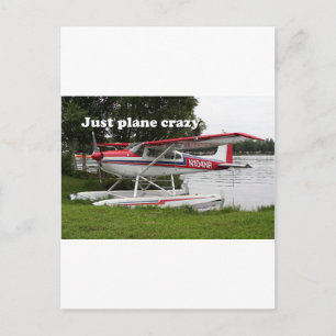 Bara flygplan galet: Cessna flyter flygplan, Alask Vykort