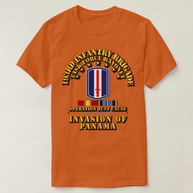 Bara för att 193:e infanteribanken med Svc Rosett  T Shirt (Design framsida)