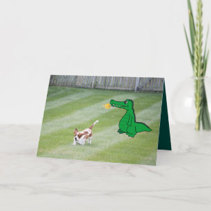 Bara för att kort, basset och brandgyttja kort