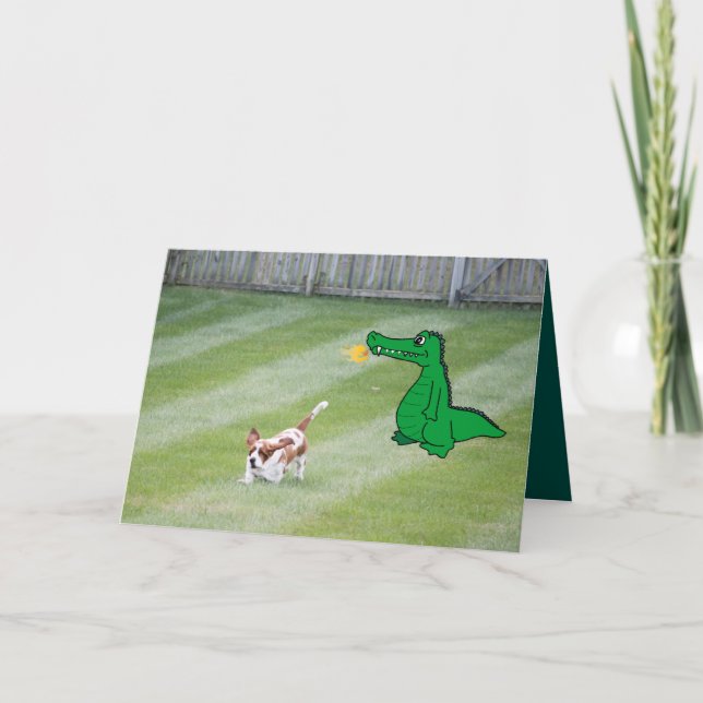 Bara för att kort, basset och brandgyttja kort (Framsida)