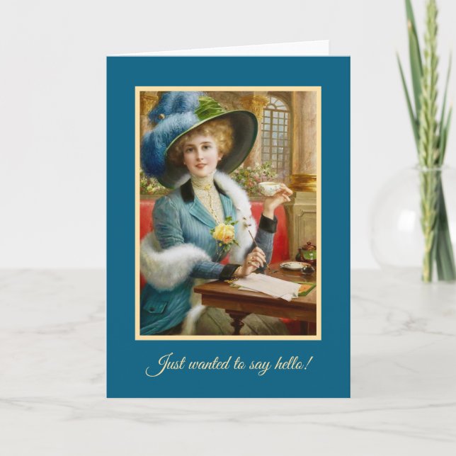 Bara för att säga hej! kort (Framsida)