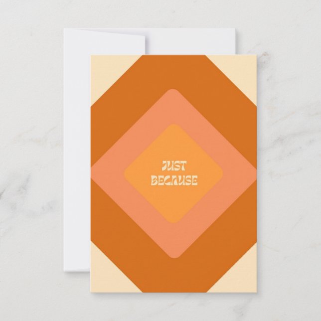 Bara för att skydd tack kort (Framsida)