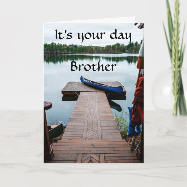 BARA FÖR *BROTHER* BIRTHDAY ELLER FARS DAG!!!!!!!! KORT (Framsida)