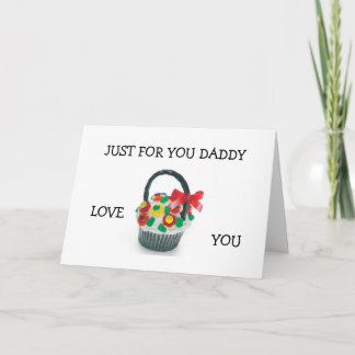 "BARA FÖR DIG DADDY" KOM HEM KORT
