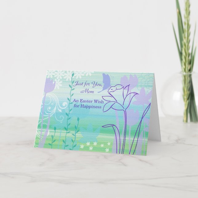 Bara för dig Mamma Påsk-kort Helgkort (Framsida)