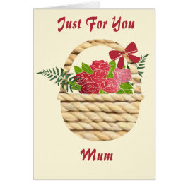 Bara för dig Morsa Hälsningskort