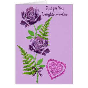 Bara för dig svärdotter: hälsningskort
