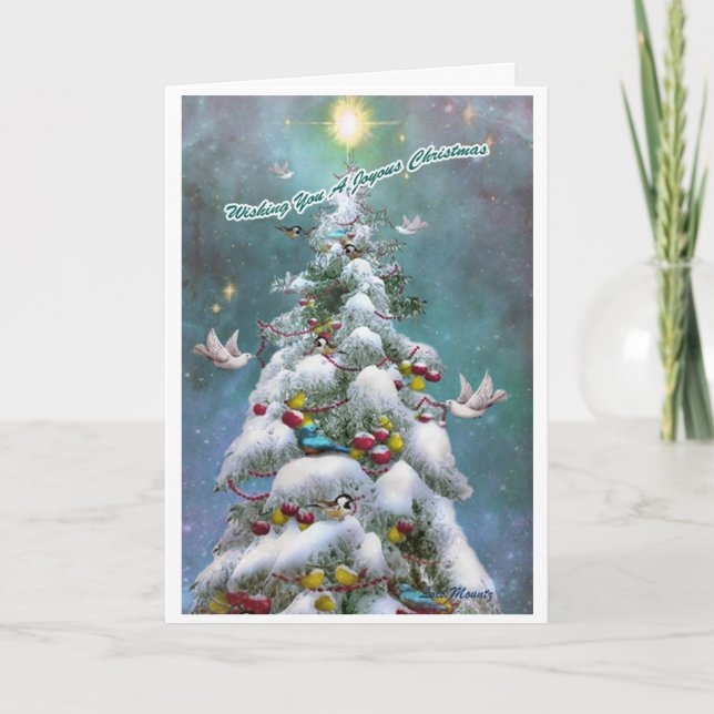 Bara för fågeljulen kort (Framsida)