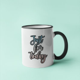 Bara för idag 12-stegs återhämtningslösning för ka mugg