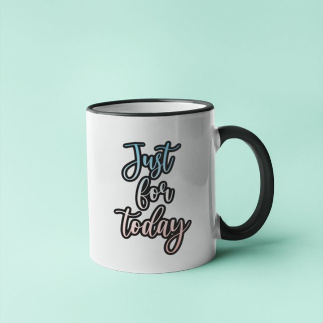 Bara för idag 12-stegs återhämtningslösning för ka mugg (Skapare uppladdad)