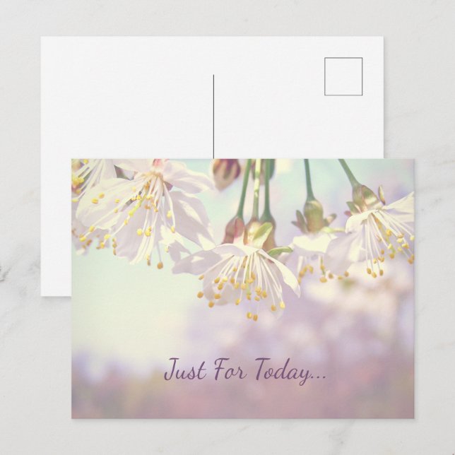 Bara för idag.. vykort (Fram/baksida)