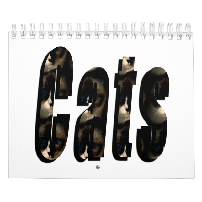 Bara för Kärleken av katter, kalender (Omslag)