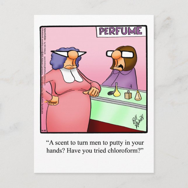 Bara för Laughn Humor vykort (Framsida)