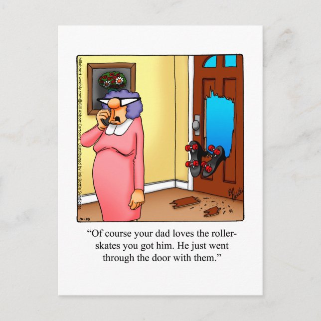 Bara för Laughn Humor vykort (Framsida)