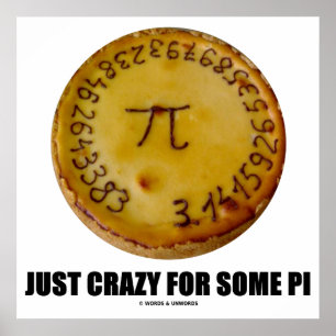 Bara för lite PI (PI på Paj) Poster