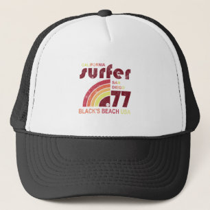 BÄRA FÖR RETRO-SURFA TRUCKERKEPS