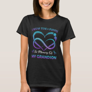 Bära för självmordsmedvetande tar Lila till minnet T Shirt