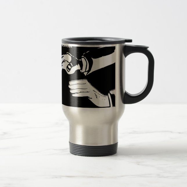 Bära för typisk instrumentpanelstrumma resemugg (Höger)