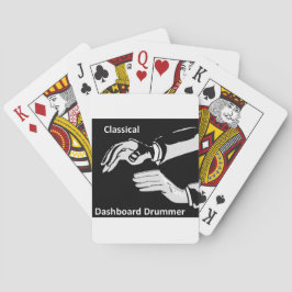 Bära för typisk instrumentpanelstrumma spelkort