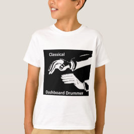 Bära för typisk instrumentpanelstrumma t-shirt