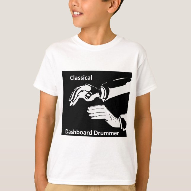 Bära för typisk instrumentpanelstrumma t-shirt (Framsida)