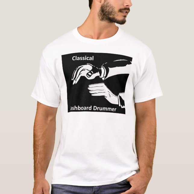 Bära för typisk instrumentpanelstrumma tee shirt (Framsida)