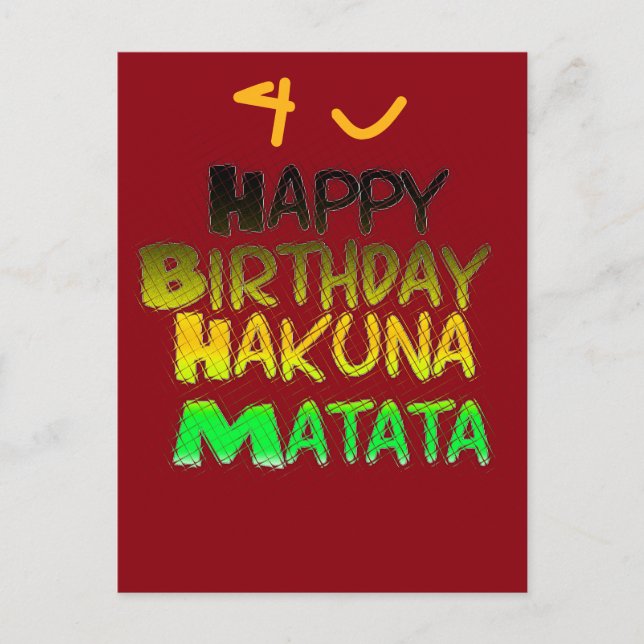 Bara för Vågrät Postcard Vykort (Framsida)