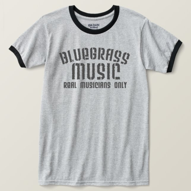 Bara gammal tidstext för låtmusik t shirt (Design framsida)