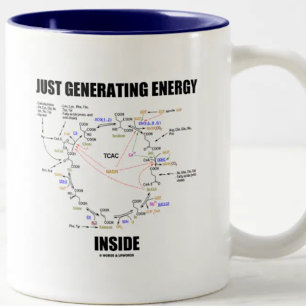 Bara Genererar Energi Inuti (Krebs-cykeln) Två-Tonad Mugg
