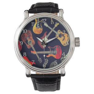 Bara gitarrer armbandsur