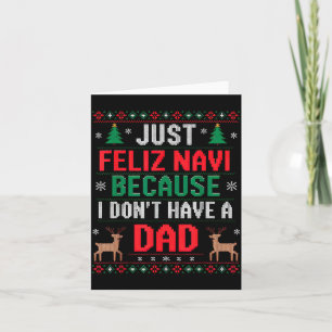 Bara glad Navi eftersom jag inte har en pappa ful Kort