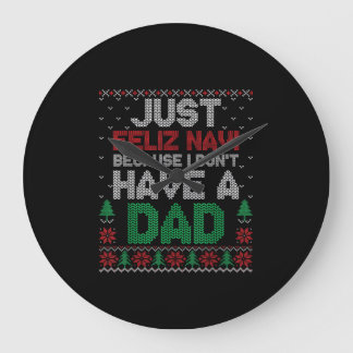 Bara glad navi eftersom jag inte har en pappa roli stor klocka