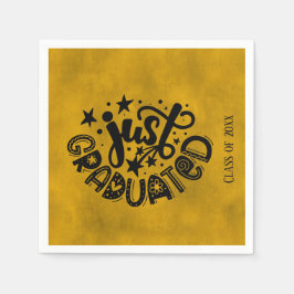 Bara graderad - Gult Pappersservett