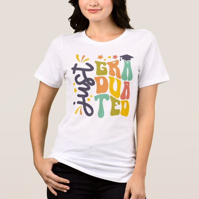 Bara graduated Girl's t-Shirt (Framsida)