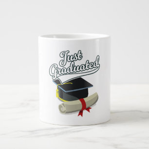 Bara graduerat! jumbo mugg