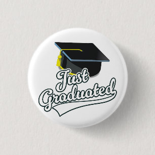 Bara graduerat! knapp