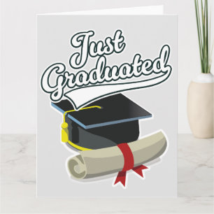 Bara graduerat! kort
