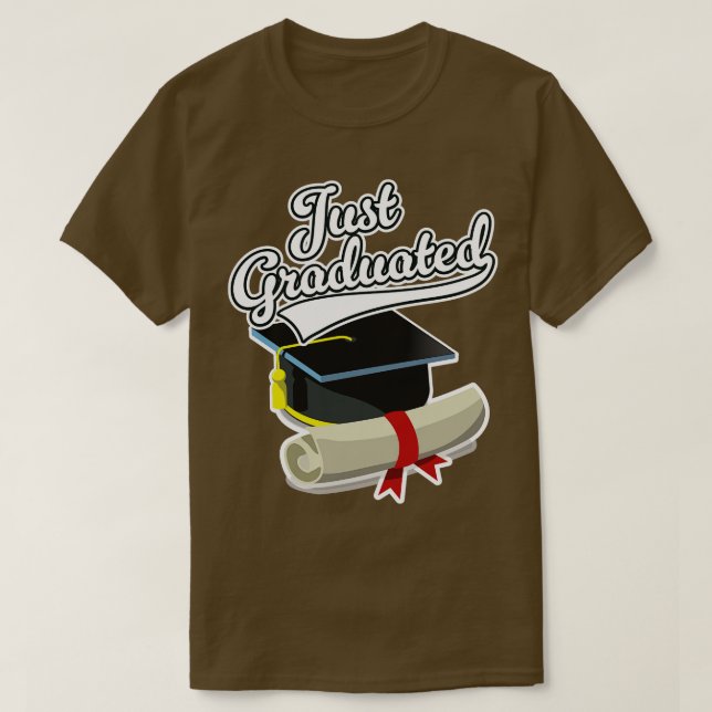 Bara graduerat t shirt (Design framsida)