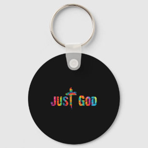 Bara Gud Jesus Kor inspirationerande Motivational Nyckelring