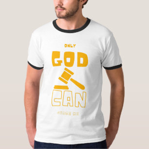 Bara Gud kan döma mig Manar Ringer T Shirt