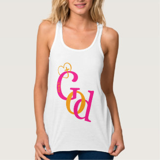 Bara Gud T-Shirt Linne Med Racerback