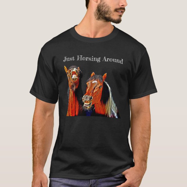 Bara häda runt Funny Manar, Shirt T (Framsida)