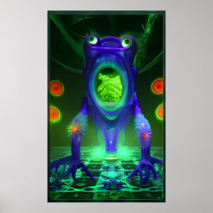 Bara halvt rädd poster