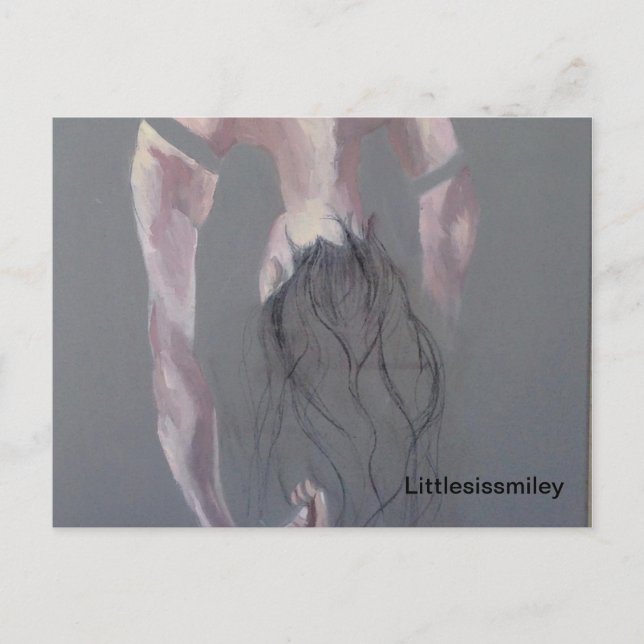 Bara hängande runt vykort (Framsida)