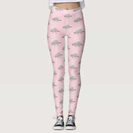 Bara hängda runt roligtens lata slarv leggings
