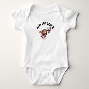 Bara Har Dunked Funny Baptism Baby Bodydräkt Gift T Shirt