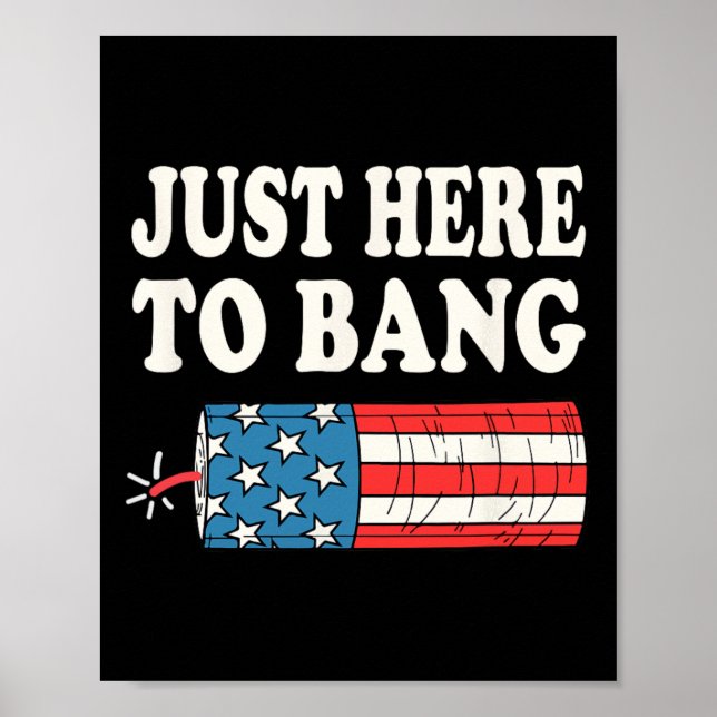 Bara här för att käka  poster (Framsidan)