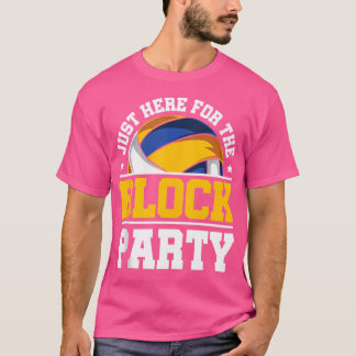 Bara här för Blocket Party volleyball T Shirt