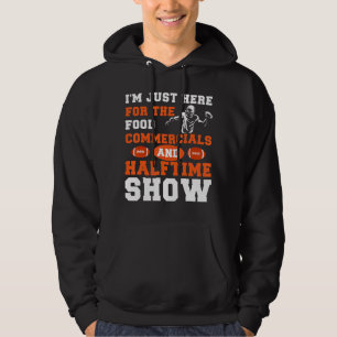 Bara här för livsmedelshandeln: Halvtidsvisning är Hoodie