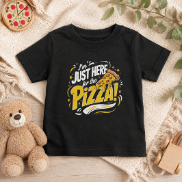 Bara här för pizzan Tröja | Rolig Pizza Kärlek